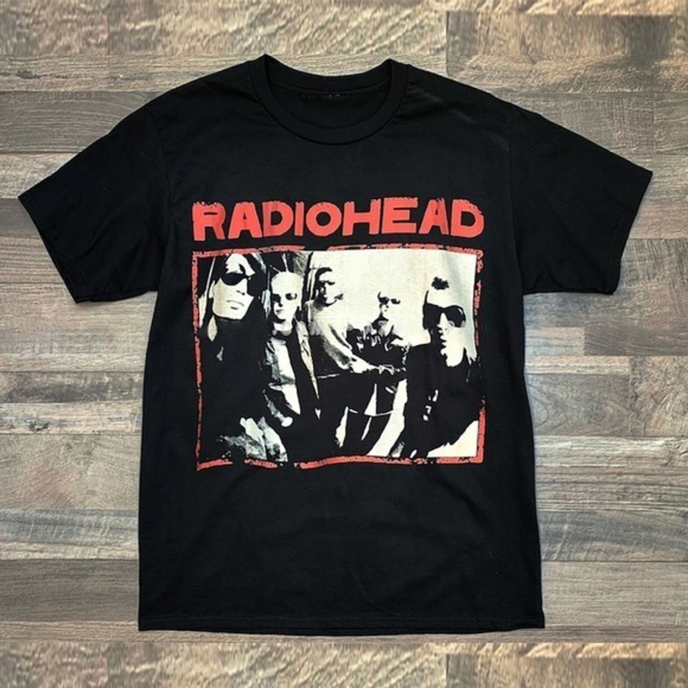 Radiohead Band Tshirt Music Fans Gift Tee Shirt